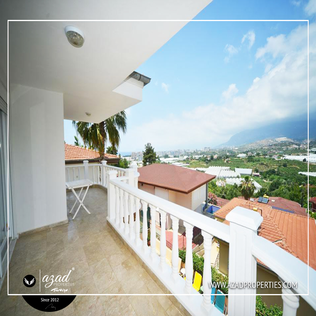 Triplex 5+3 Villa with Private Pool in Alanya -APV 3464