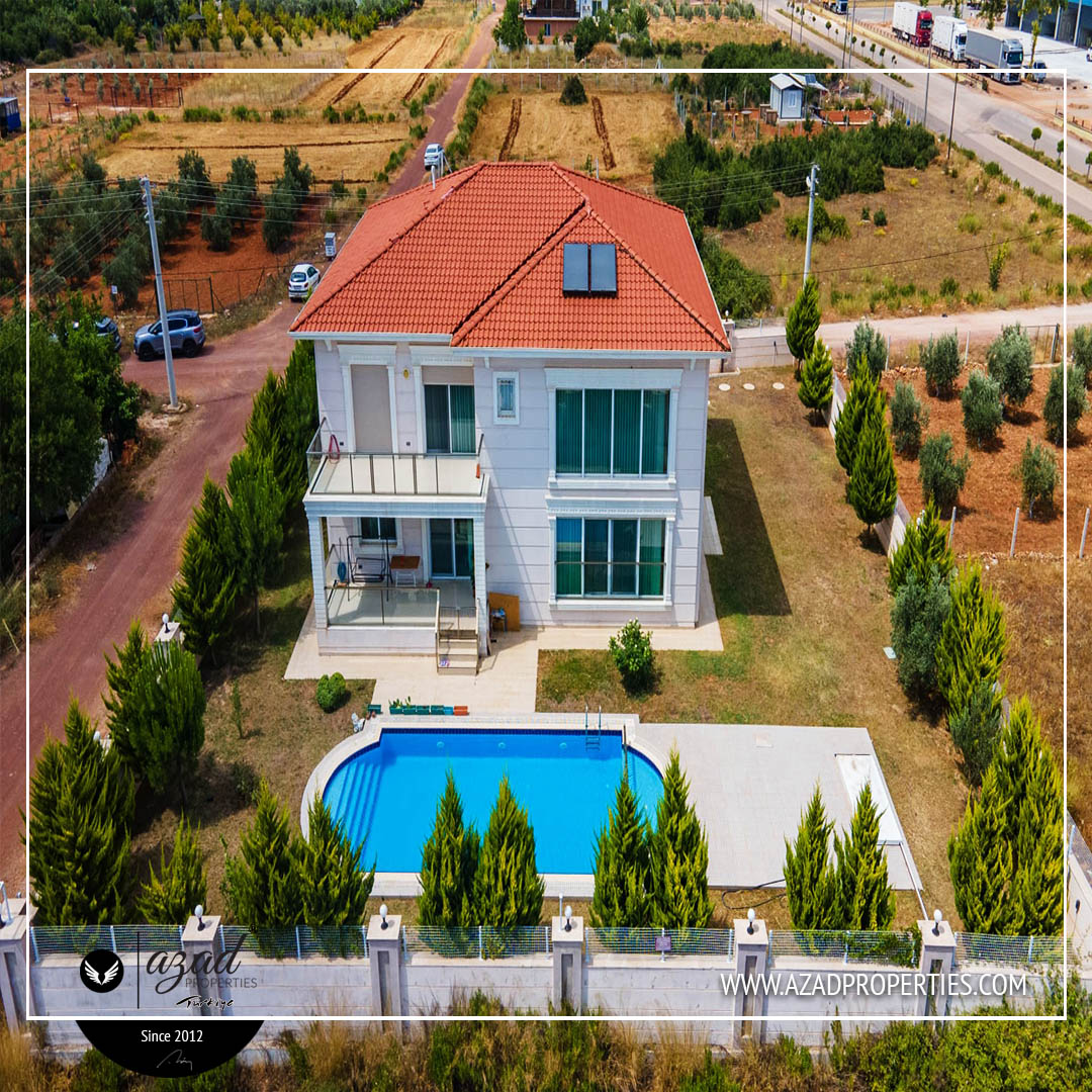 Luxurious 5+1 Villa with Swimming Pool in Antalya - APV 3447